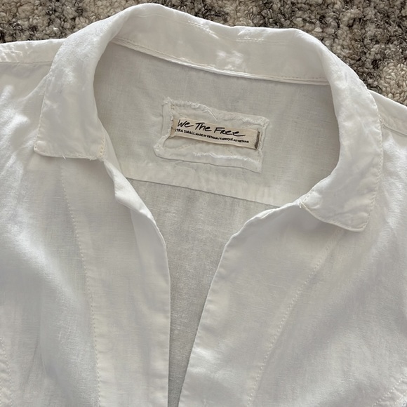 Linen white top - Picture 2 of 7